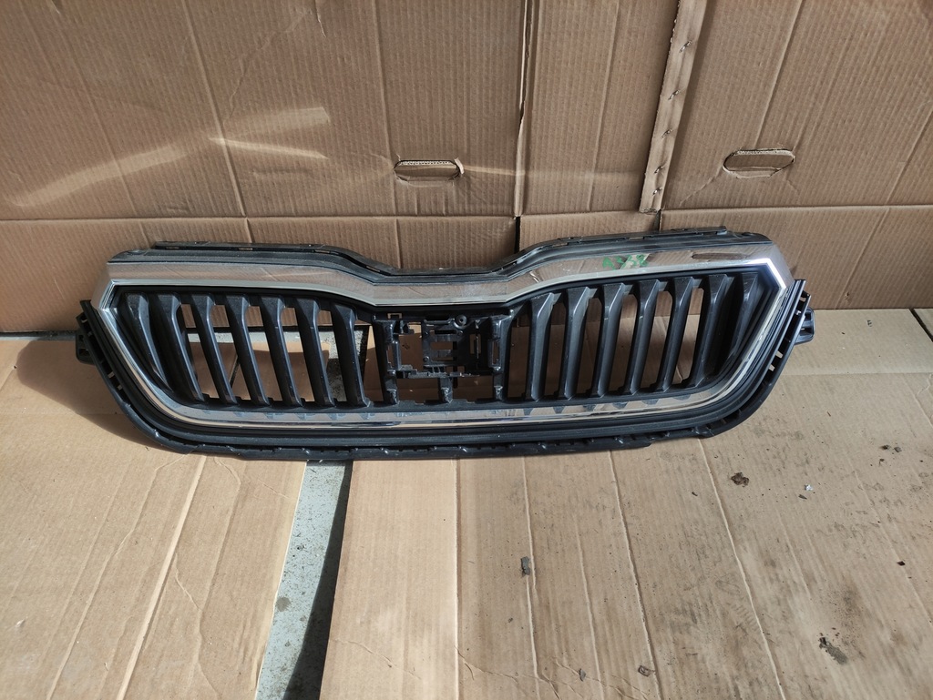 фото №12, Решётка радиатора решётка радиатора org чёрный mat skoda scala 657853653a