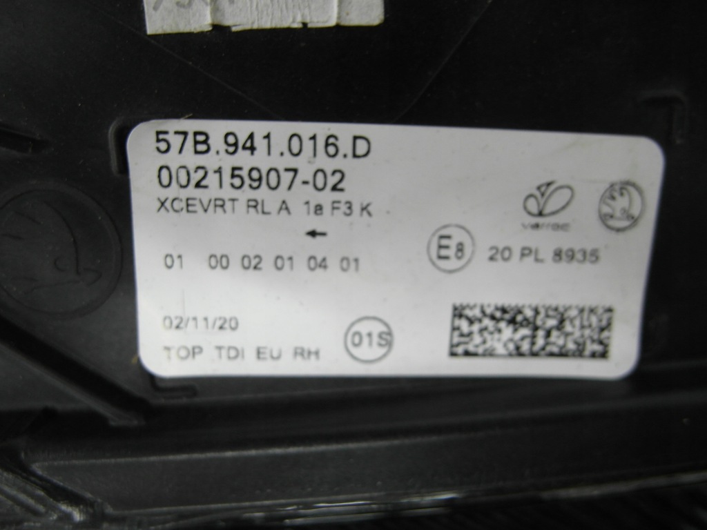 фото №10, Skoda karoq лампа передняя правая full led 016d