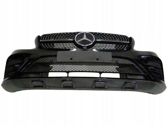 фото №1, Mercedes glc x253 бампер передний amg pts + решётка радиатора