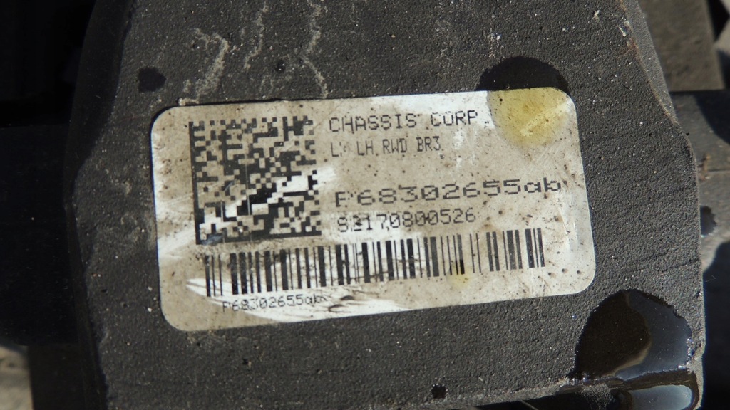 фото №6, Dodge challanger поворотный кулак суппорт ступица перед 17r