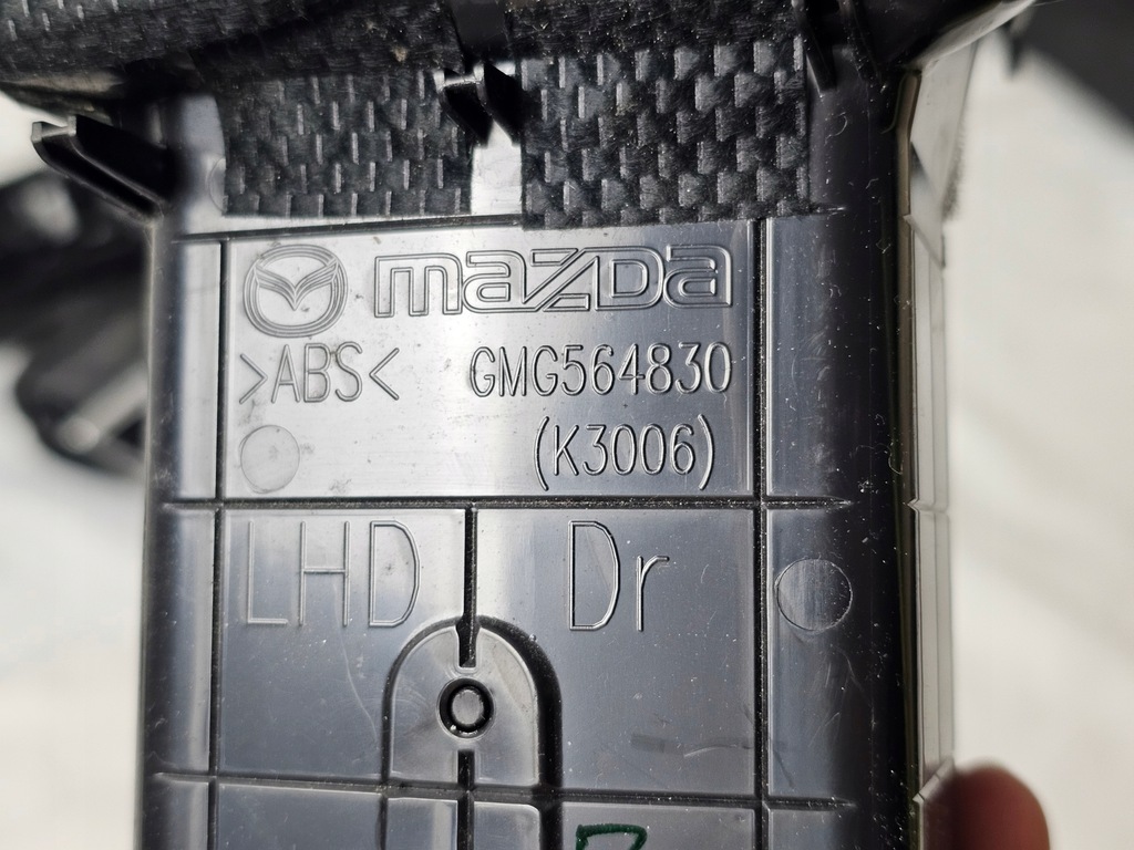 фото №13, Решітка обдув молдинг захист dekor консолі w панель шкіра mazda 6 iii gj