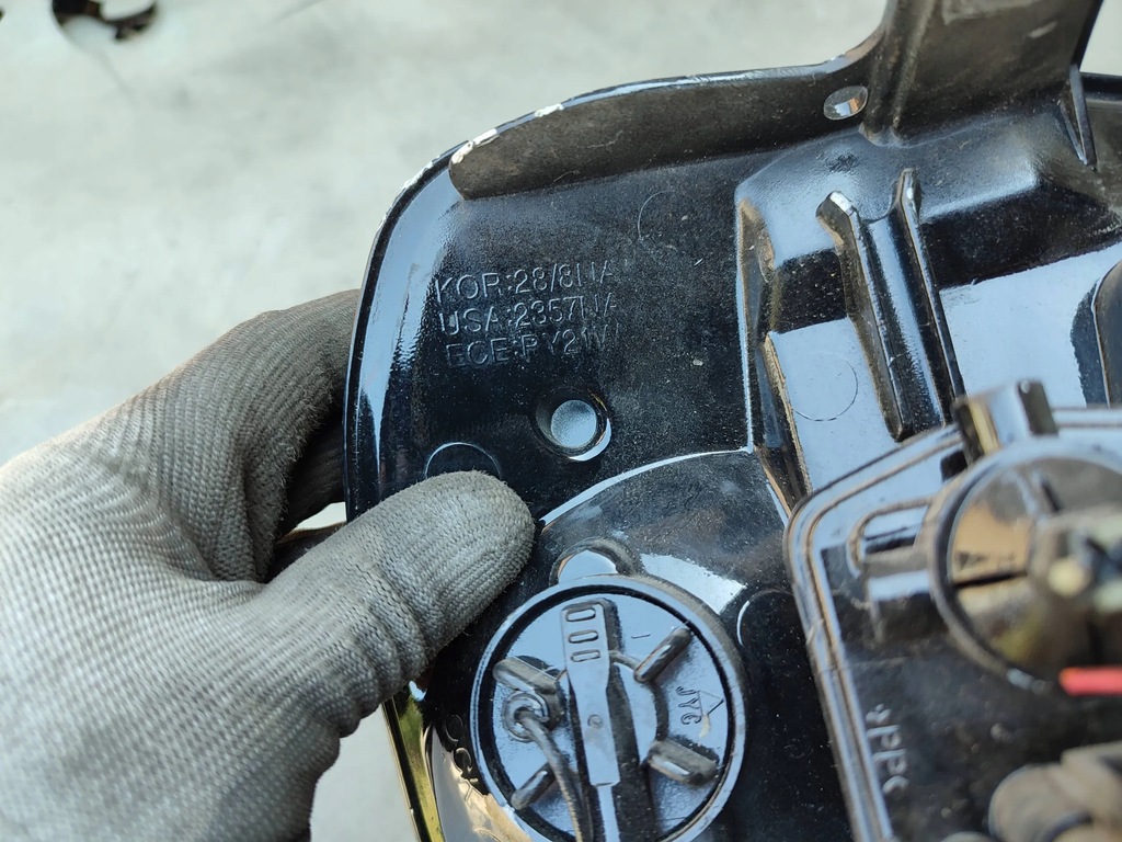 фото №9, Фара лампа левый перед hyundai santa fe i