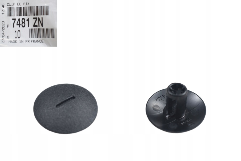 фото №1, Клипса защита двигателя citroen/peugeot 7481 zn