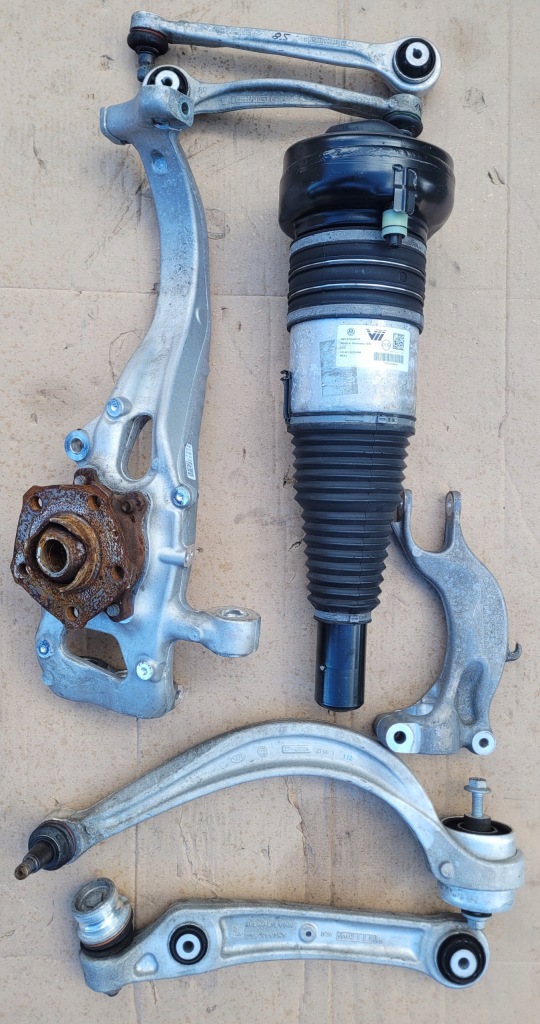 фото №1, Vw touareg поворотный кулак амортизатор рычаг 4m4616039r