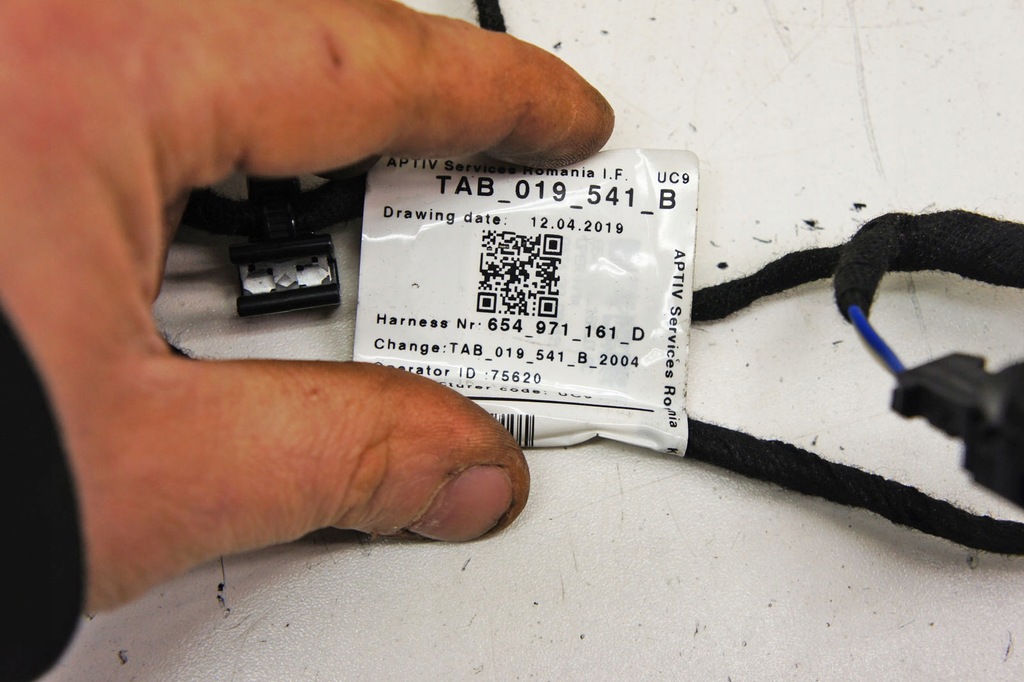 фото №5, Ms111 skoda scala жгут дверь левый задняя