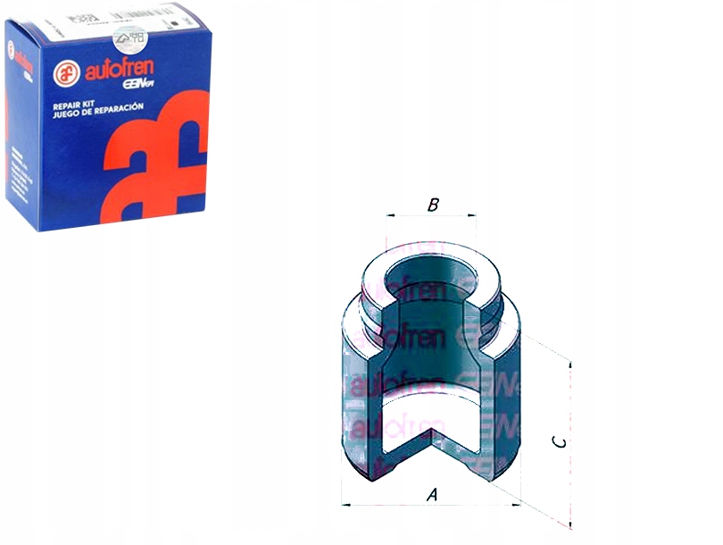 фото №1, Поршень гальмівний lexus перед gs is sc 93-10 autof