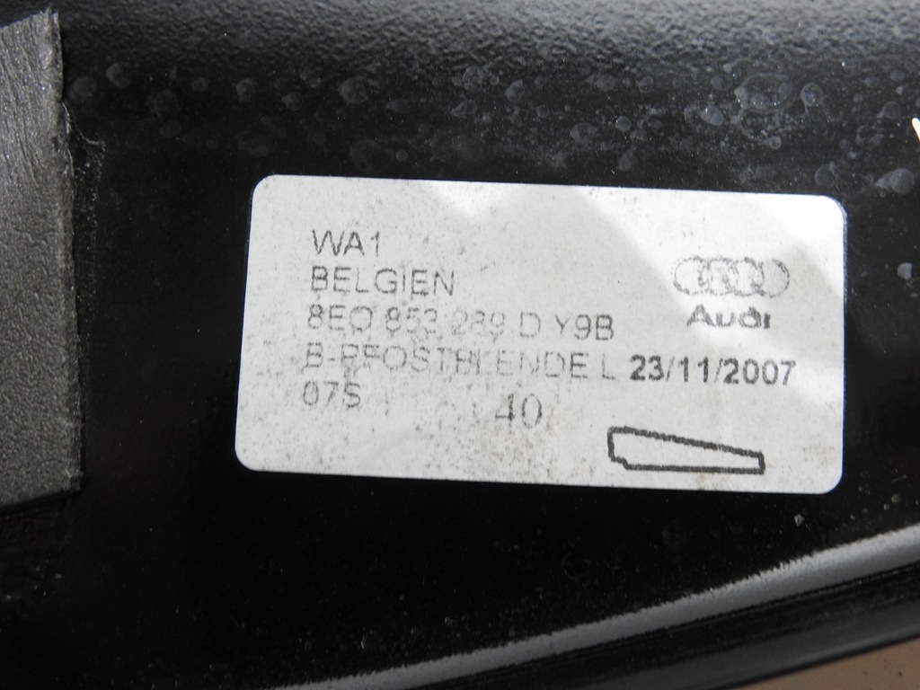 фото №8, Молдинг накладка стойка левая audi a4 b7 avant