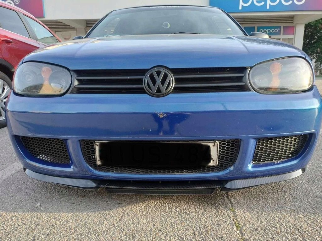 фото №10, Новый cupra bat lip 4 szt. сплиттер передний бампера pokryty węgiem с красный przodem