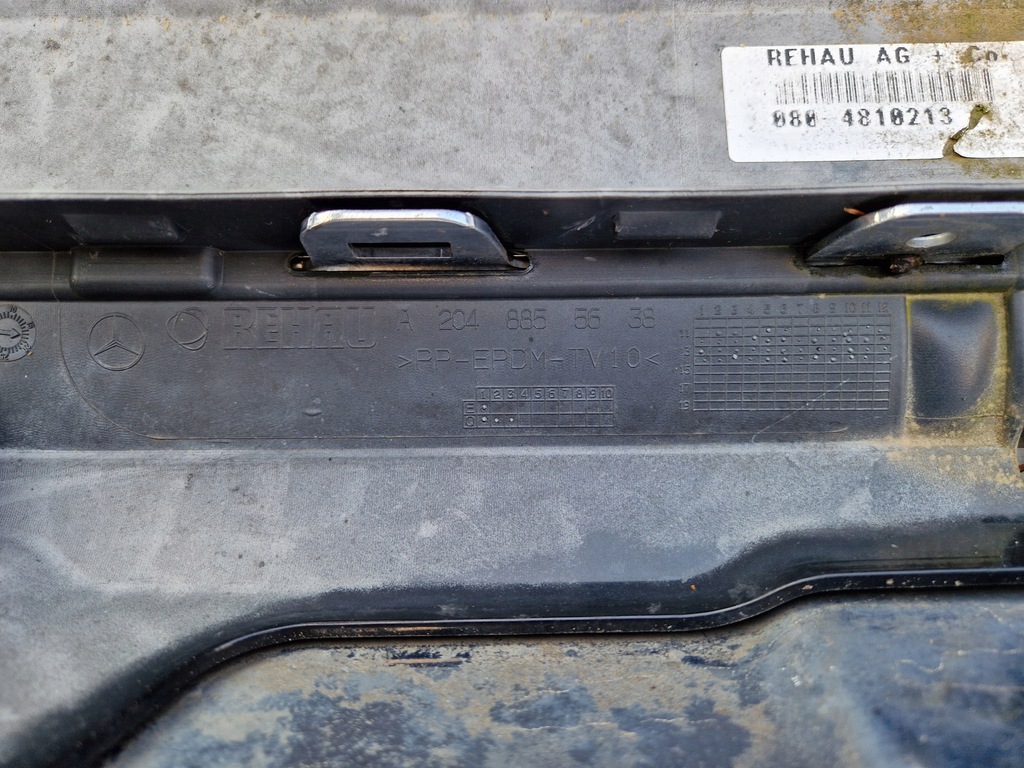 фото №16, Mercedes glk 204 x204 lift бампер задній задня хром