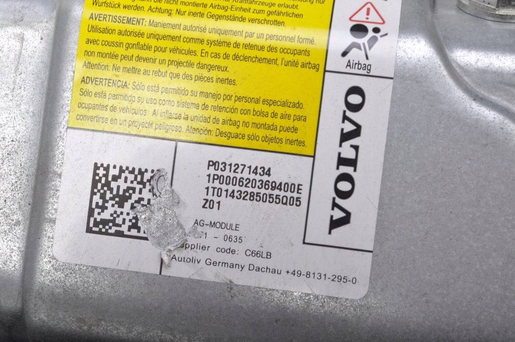 фото №6, Volvo v40 ii подушка колінна 31271434