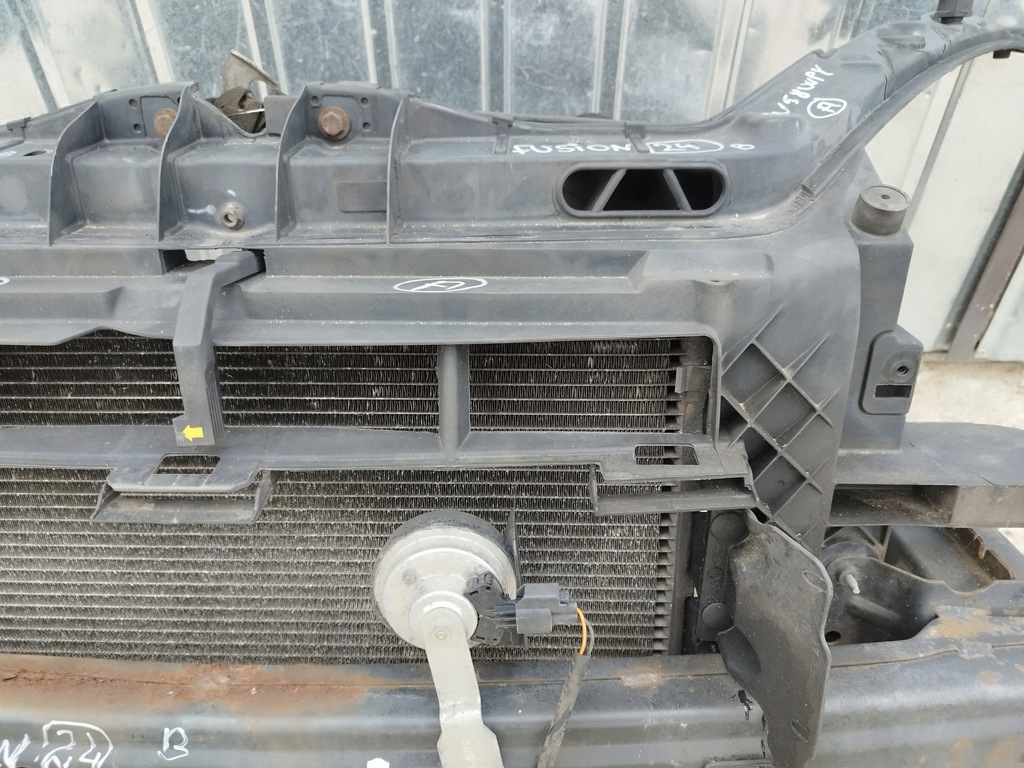 фото №5, Pas передний балка радиатор ford fusion i lift 1.4 tdci механическая коробка передач 2005-2012