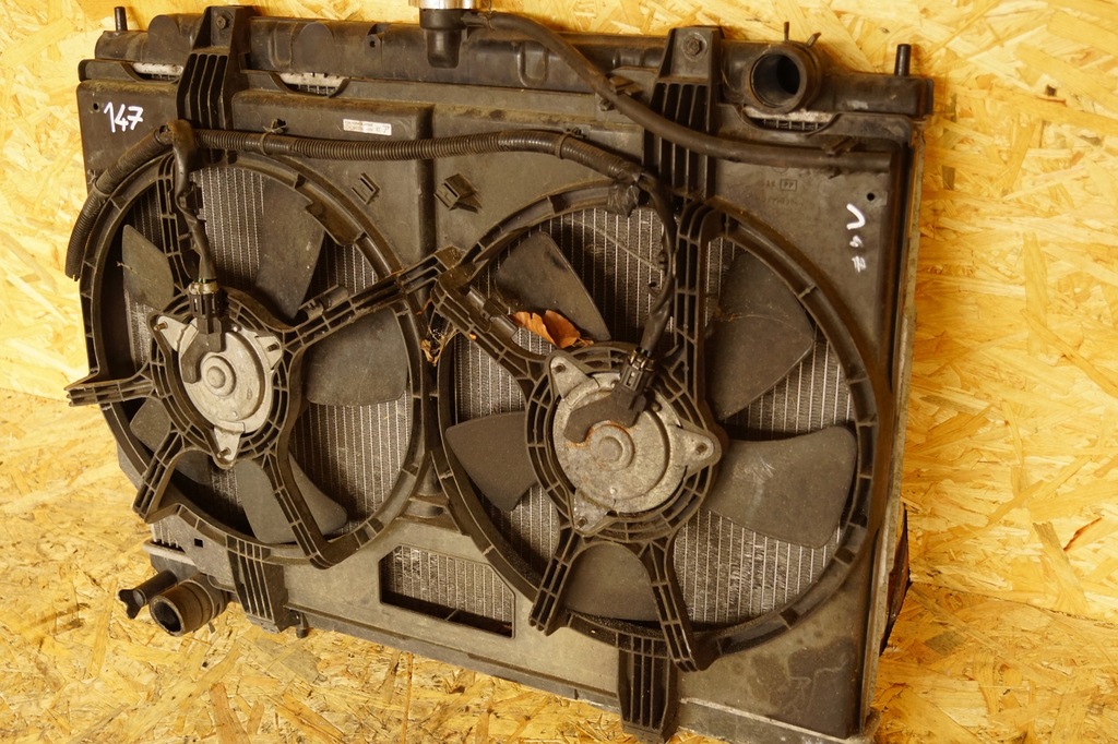 фото №4, Радиатор вентилятор nissan x-trail t30 2.0 d