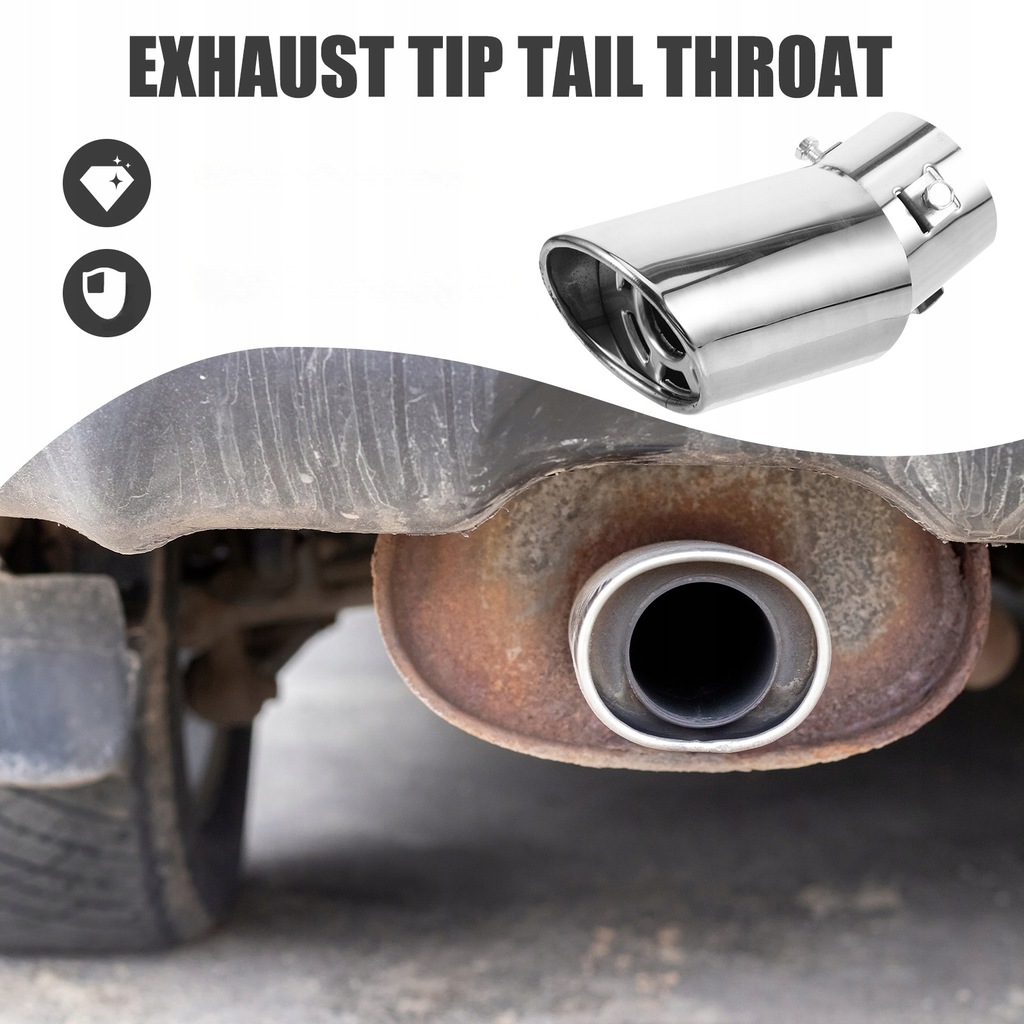 фото №12, Автомобильные аксессуары автомобильные dla mężczyzn труба выхлопная głos сталь нержавеющая