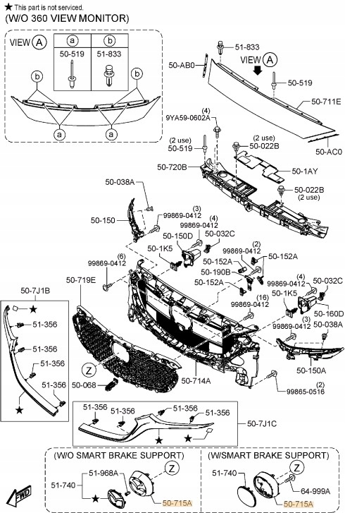 фото №5, Основа емблема решітка pod радар mazda 6 gj 2018-2022 оригінал
