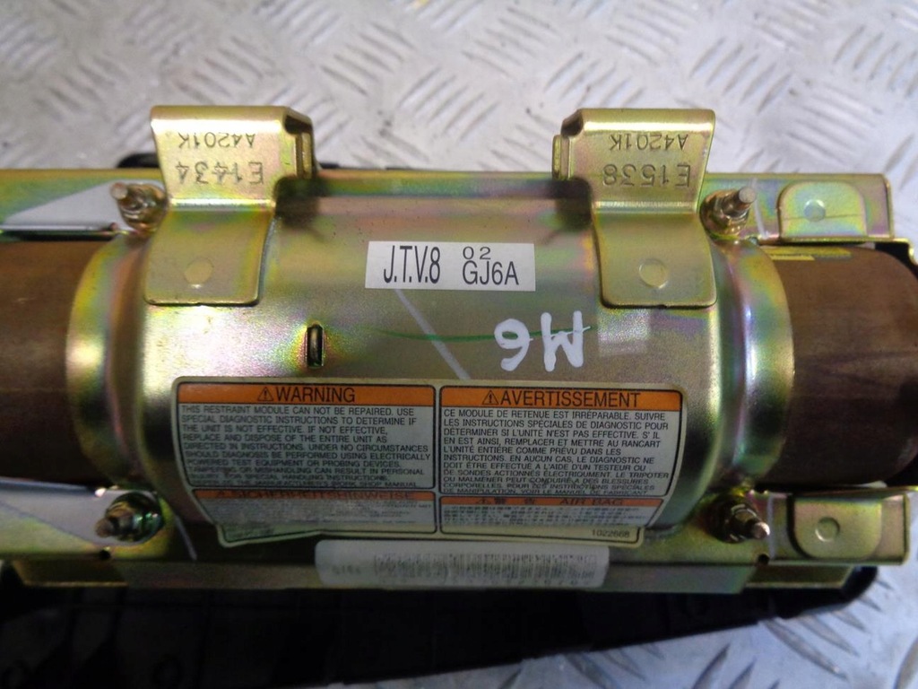 фото №6, Подушка безопасности подушка пассажира mazda 6 i gg gy 02- eur