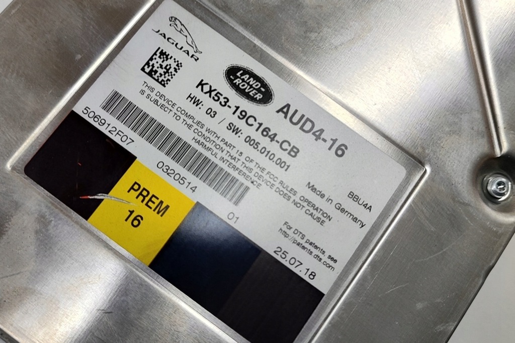 фото №7, Jaguar i-pace x590 усилитель звука kx53-19c164-cb электрический 294 kw 201