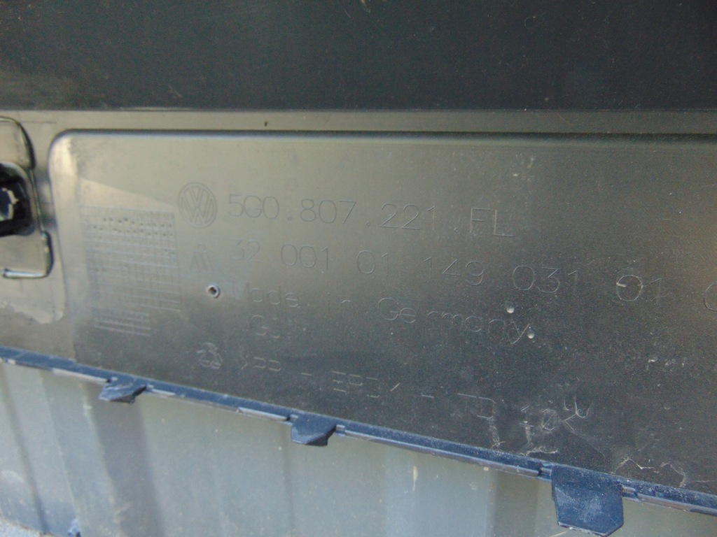 фото №13, Бампер перед передний vw golf vii lift 5g0807221fl