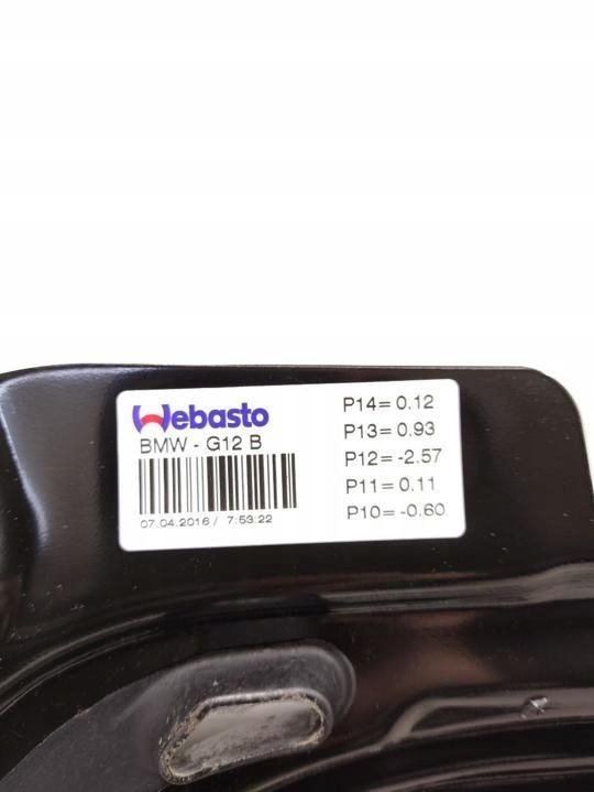 фото №9, Bmw 7 g11 g12 2016 люк комплект 1739595a