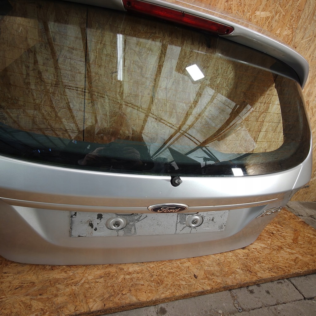 фото №8, Крышка багажника багажника задняя задняя ford fiesta mk7 mk-7 серебристая