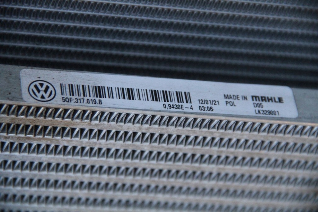 фото №5, Pas передний радиатор вентилятор комплект vw arteon r 2.0 benz 215 kw new