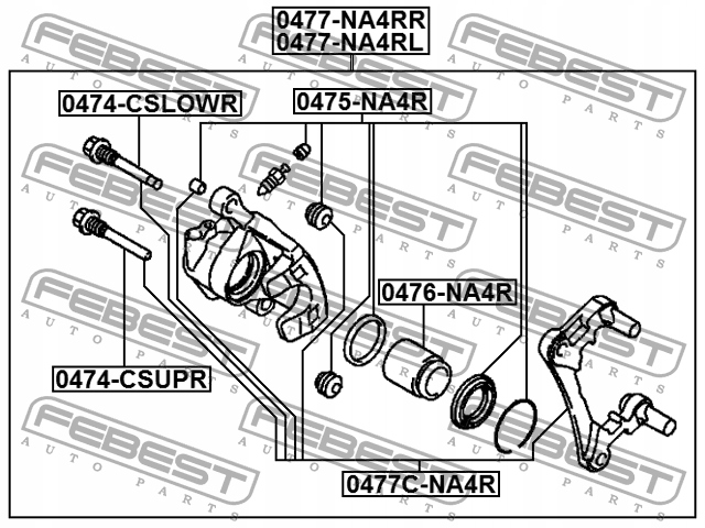фото №14, Суппорт тормозной задний правый mitsubishi lancer cy,