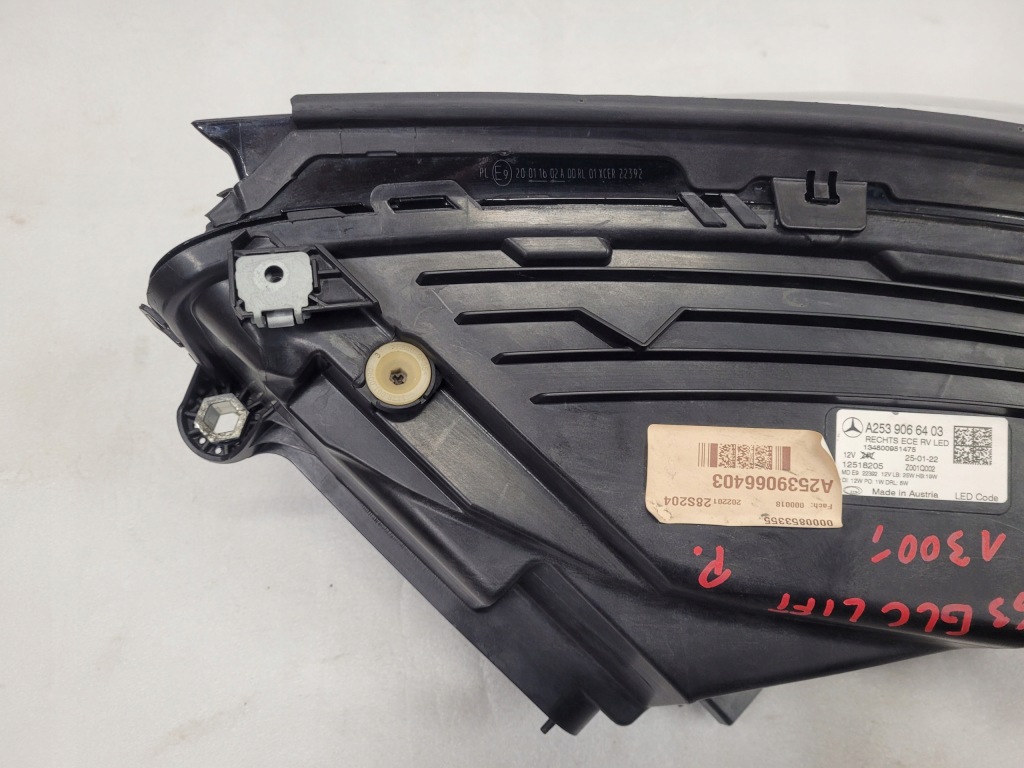 Mercedes w253 glc lift лампа правая перед full led eu a2539066403 Недорого
