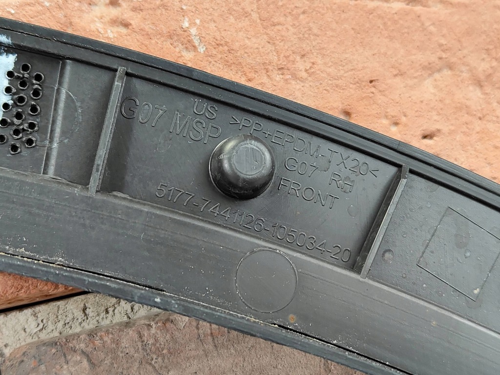 фото №12, Молдинг крила правий перед права передня bmw x7 g07 lci 7441126