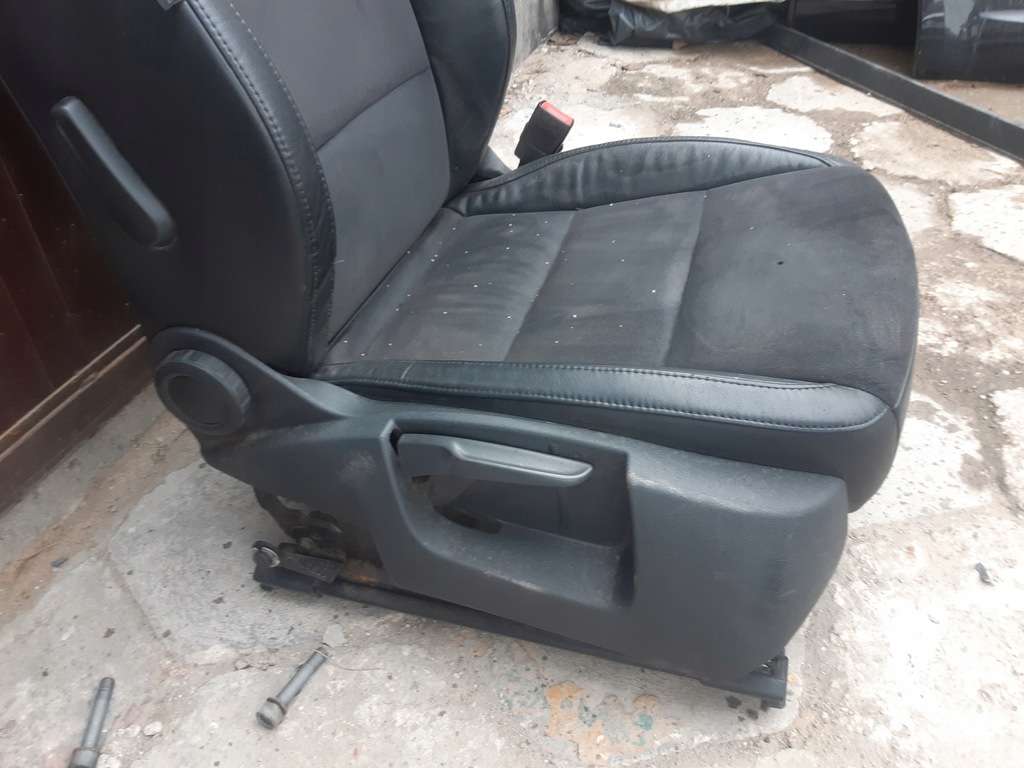 фото №6, Сиденье правый перед skoda superb ii lift кожа подушка безопасности