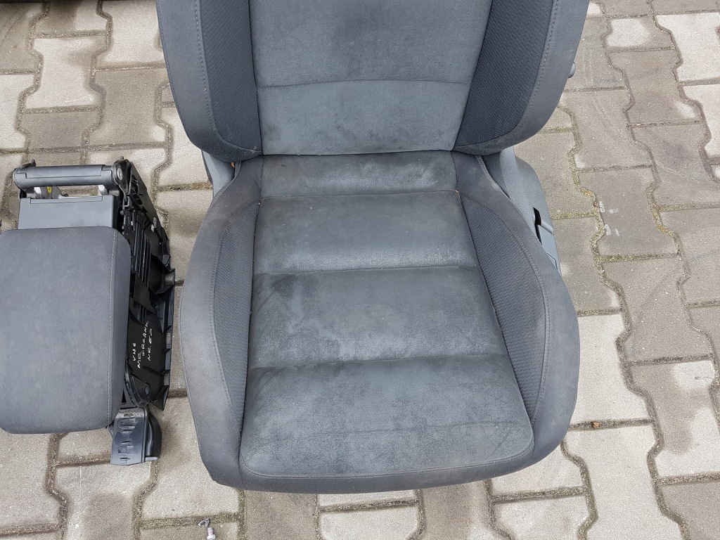 фото №10, Vw golf 6 vi 5k 08-13r hb сиденья alcantara заднее сиденье 5d