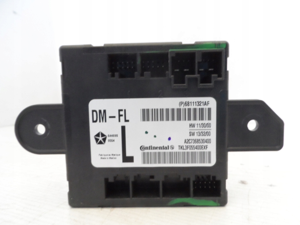 фото №1, Модуль двері перед лівий jeep cherokee kl 68111321af