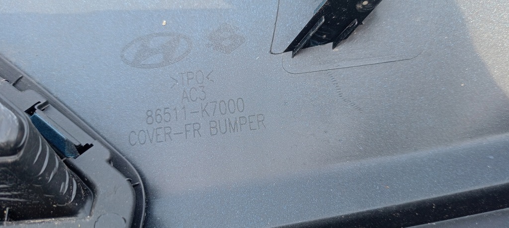 фото №12, Бампер перед передній hyundai i10 iii 3 20-24rok 86511-k7000 оригінал