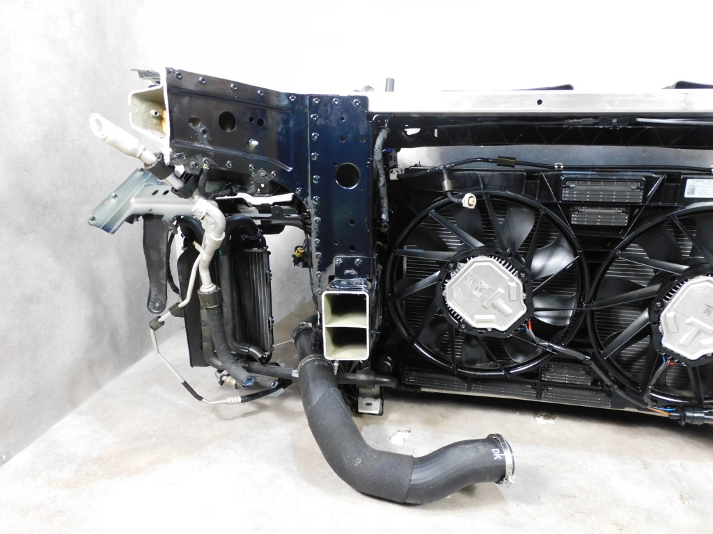 Audi q7 4m підсилювач ремінь перед радіатор комплект америка бризковики балка Доставка