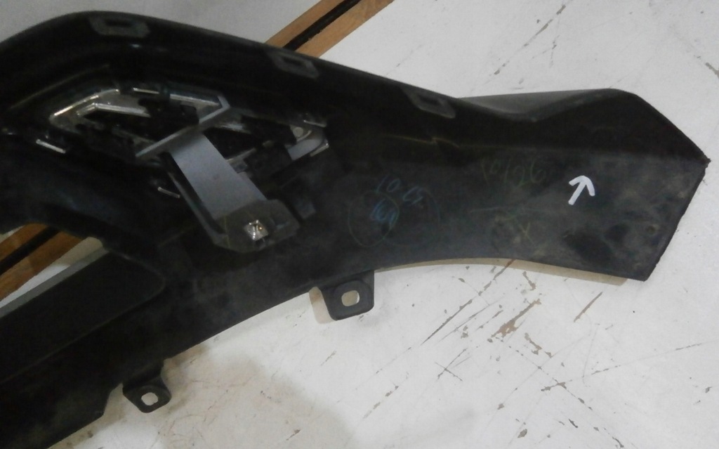 фото №6, Бампер спойлер mitsubishi outlander iii lift 18+