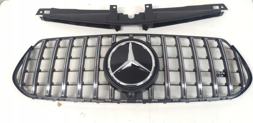 фото №16, Новий решітка радіатора решітка радіатора радіатора mercedes gle lift w167 gt 2023- хром amg-line