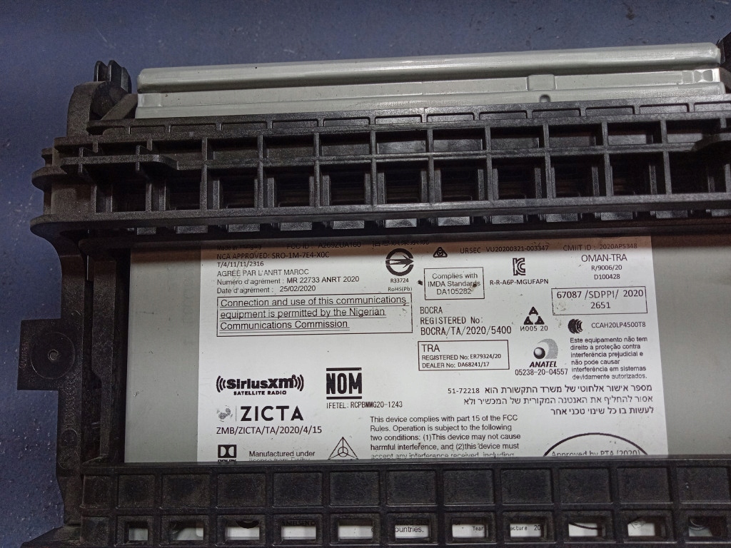 фото №6, Bmw 4 g22 g23 g20 радио навигация mgu 5a56ca1