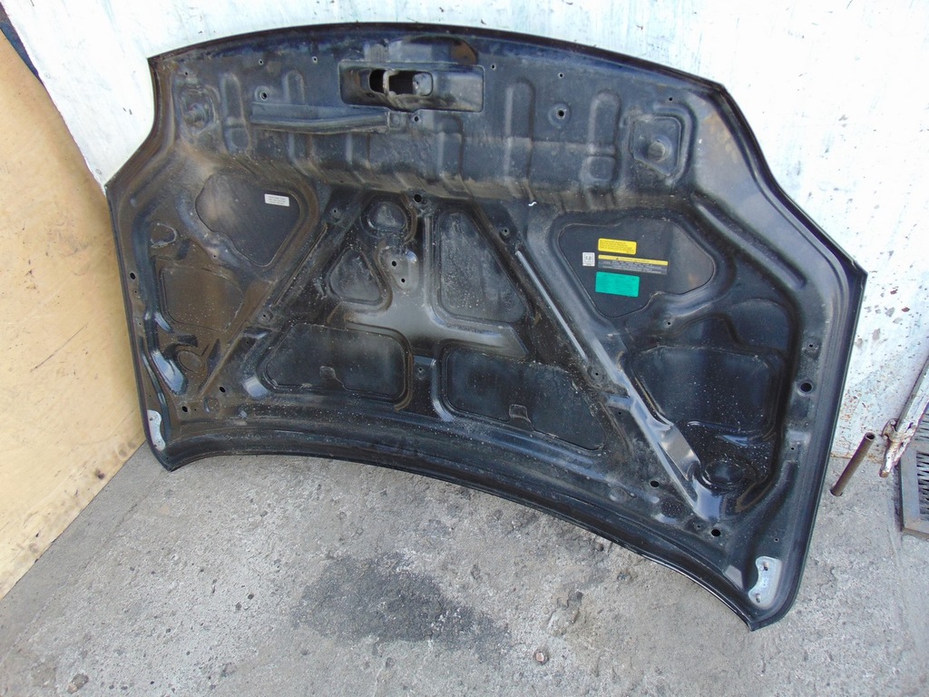 фото №12, Капот крышка двигателя nissan x-trail t31 czarna демонтаж