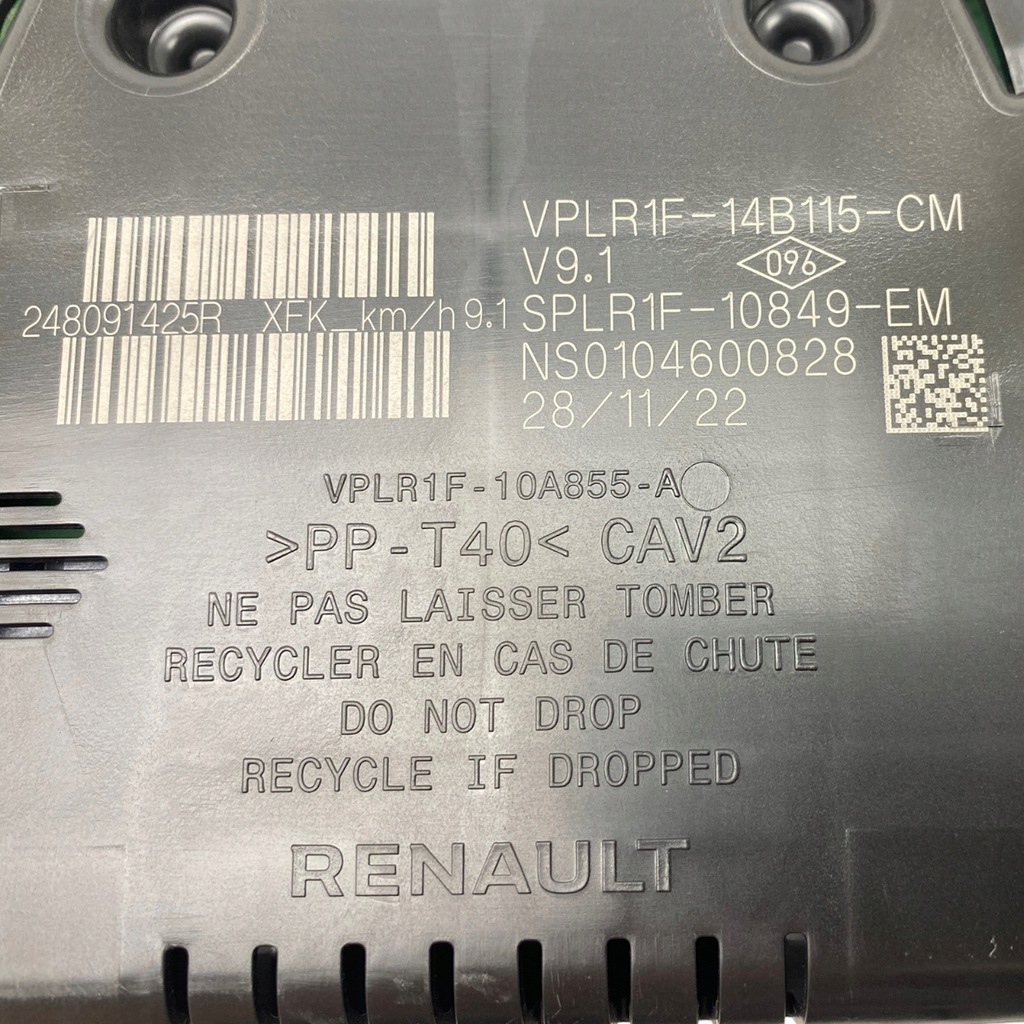 фото №16, Счетчик приборы renault trafic iv kangoo iii nissan nv300 248091425r