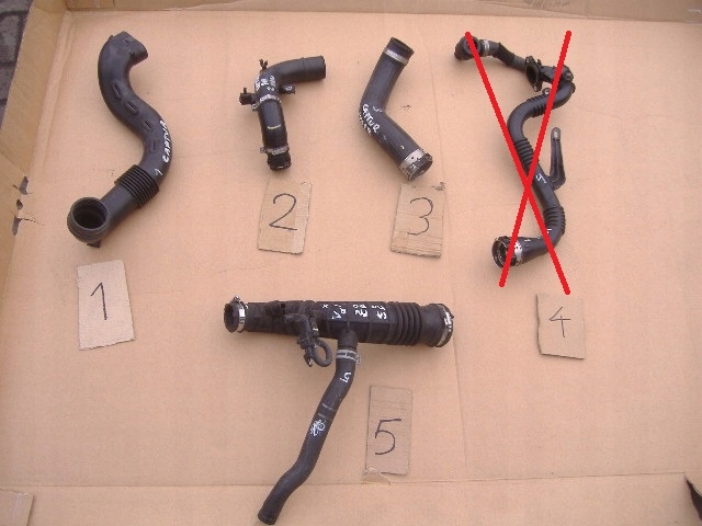 фото №1, Captur 0.9tce труба воздухозаборник воздуха интеркулер