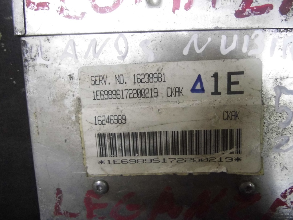 фото №5, Lanos nubira блок керування двигуна 16238981 16246989