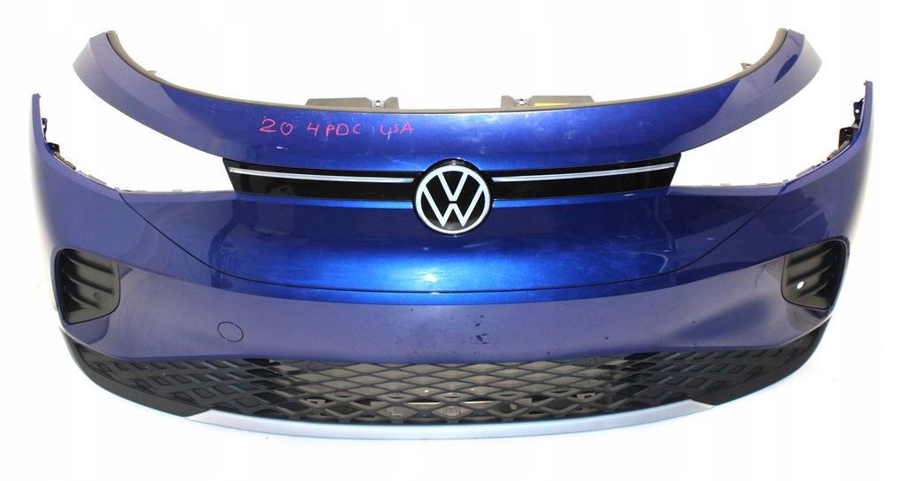 фото №1, Vw id.4 бампер передній 4 pdc led новий kompletny