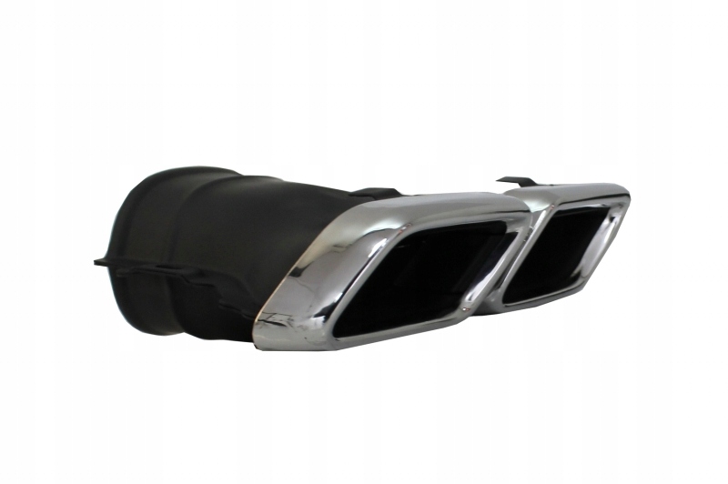 фото №9, Диффузор dla mercedes glc x253 suv 15-19 glc63 выпускной глушителя srebro