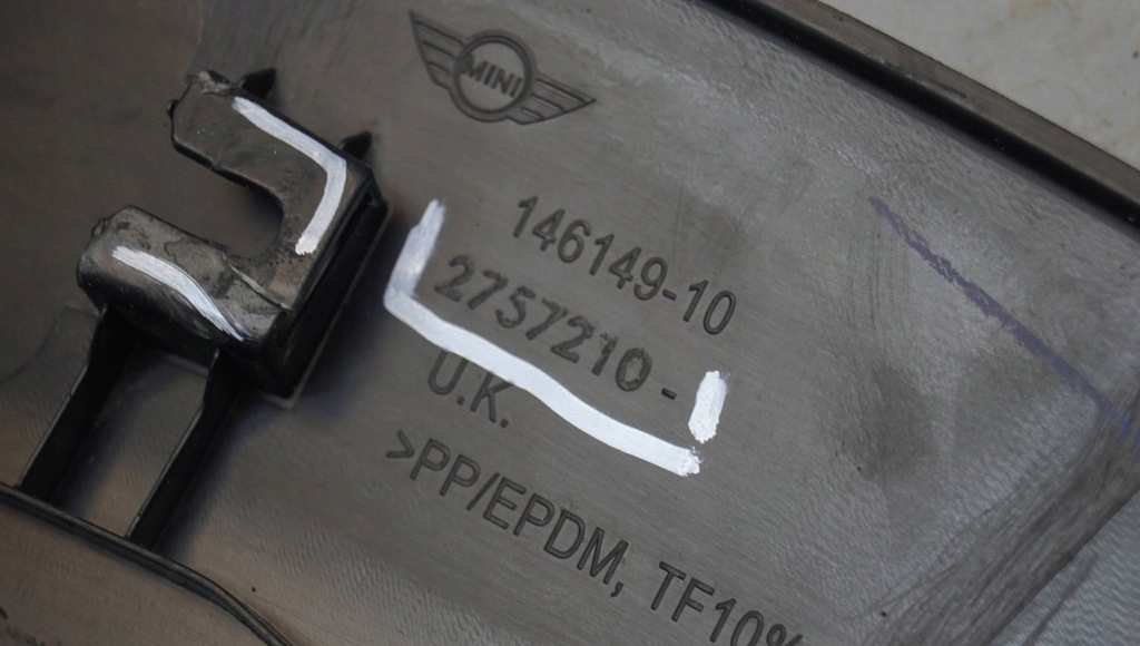 фото №14, Молдинг крила правий перед mini cooper r56 2757210 417