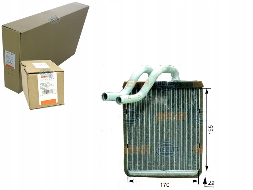 фото №1, Обігрівач kia sorento 03- behr hella