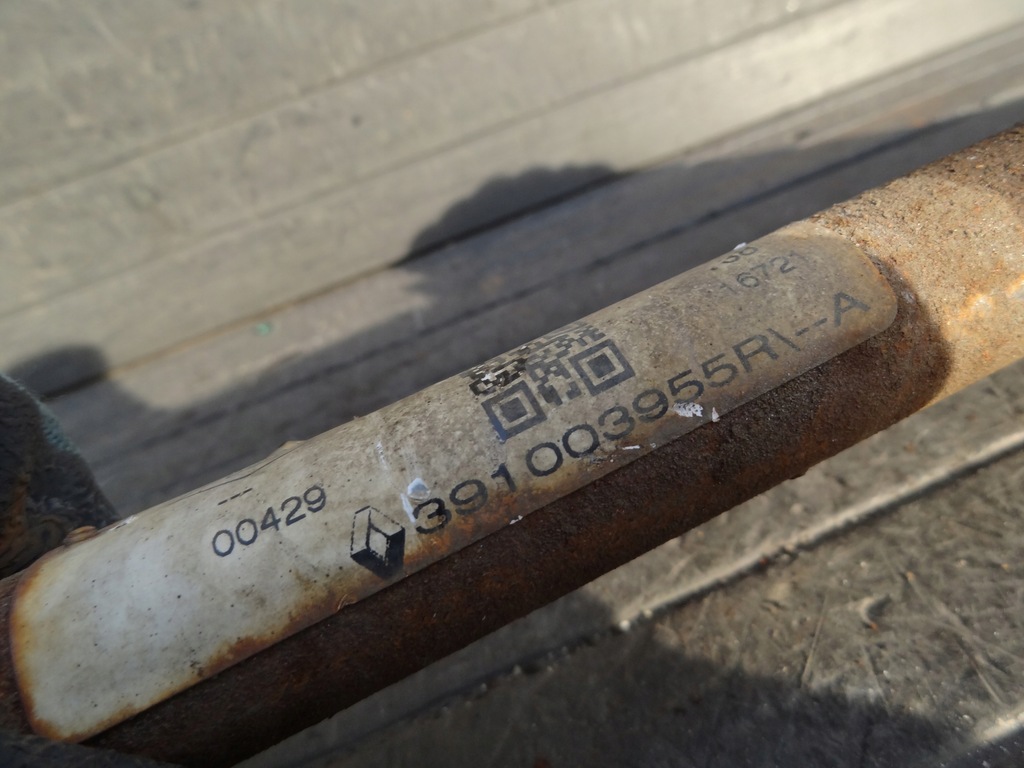 фото №6, Dacia sandero stepway ii 2021 1,0 tce приводной вал передняя правая 391003955r org