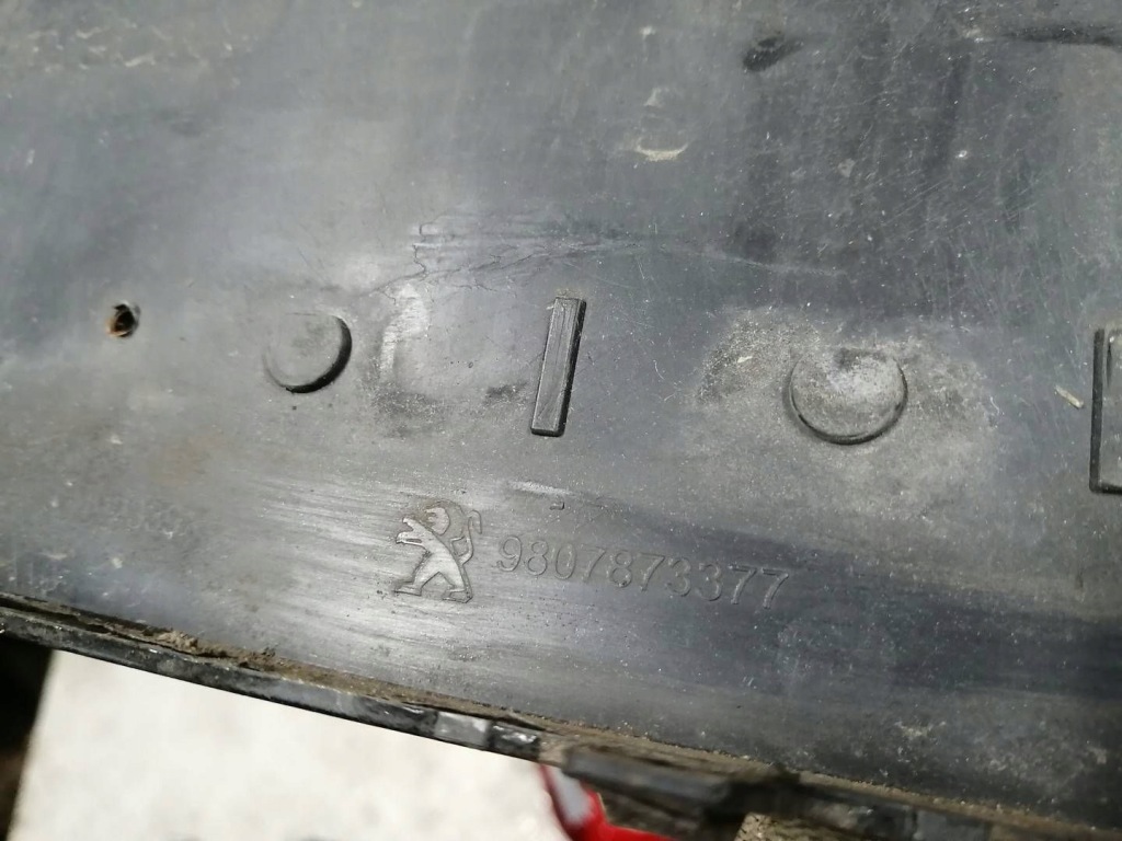 фото №9, Накладка номерного знака бампера молдинг перед peugeot 508 i lift 9807873377