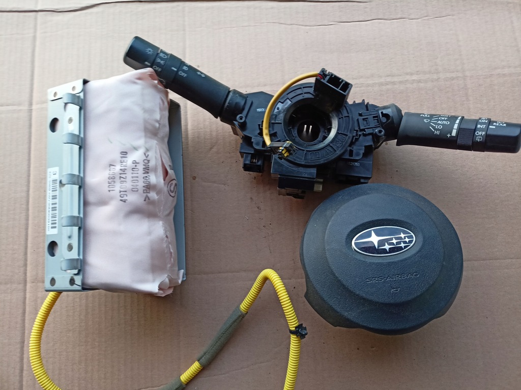 фото №1, Subaru legacy v подушка безпеки ремені стрічка датчик