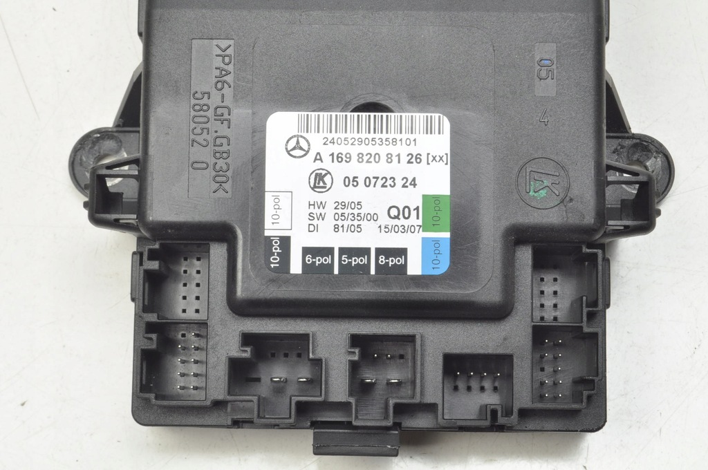 фото №2, Mercedes w245 w169 модуль дверь левый перед a1698208126