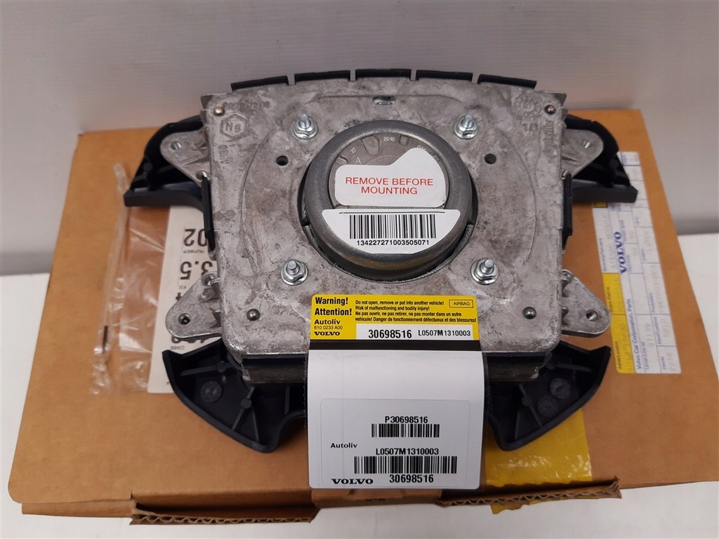 фото №6, Подушка безопасности подушка водителя volvo v70 ii d5 30698516