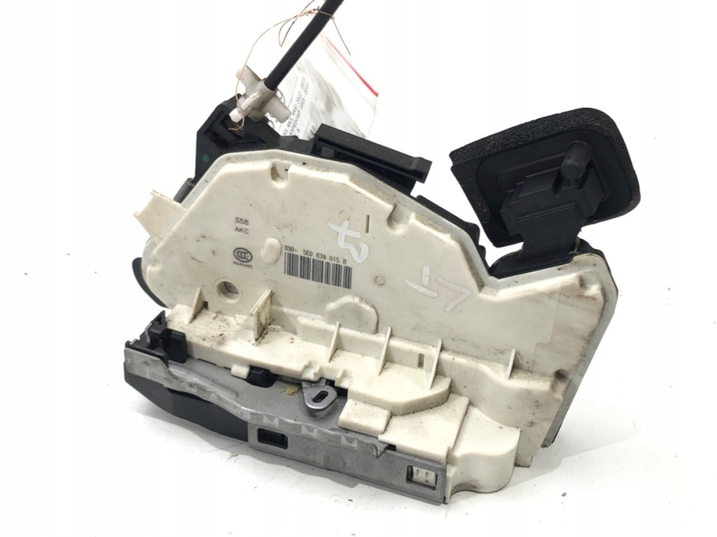 фото №2, Замок двері лівий задня skoda rapid хетчбек 5e0839015b