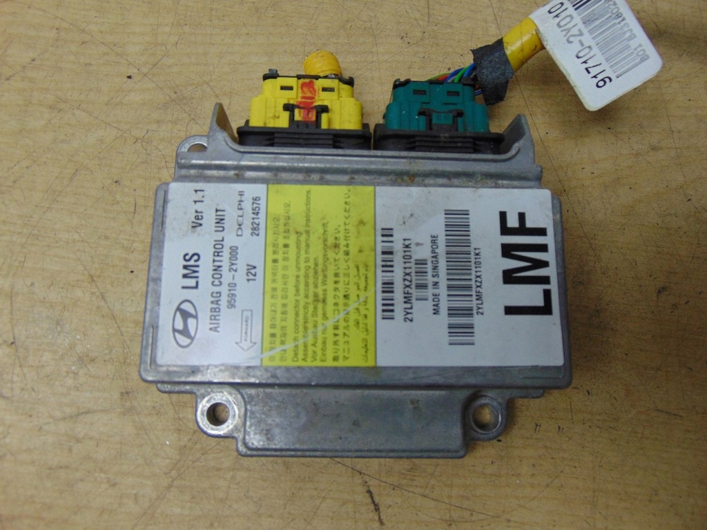 фото №1, Датчик модуль подушка безпеки hyundai ix35 95910-2y000